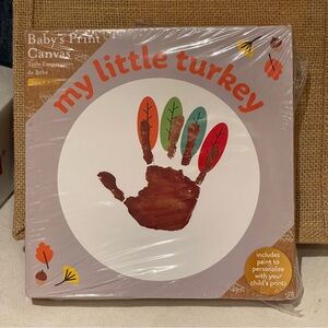 Kate & Milo My Little Turkey Canvas DIY